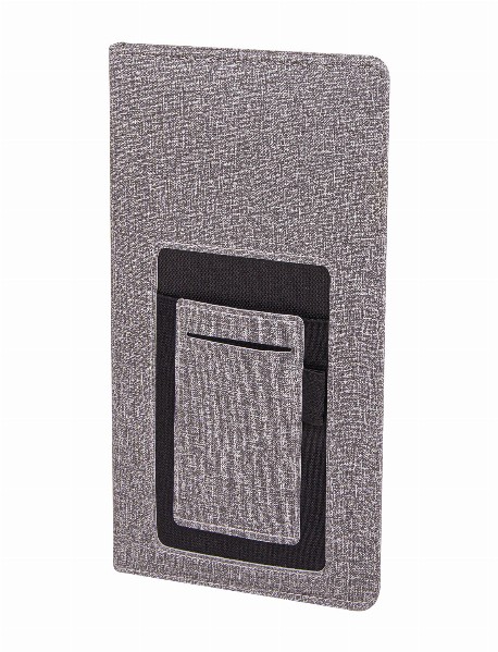 MEŞRUTİYET GRİ TARİHSİZ DEFTER (15X21 CM)