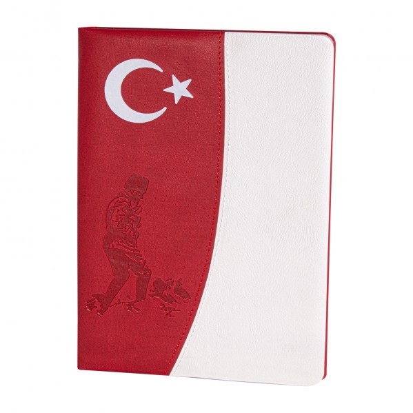ATATÜRK TARİHSİZ DEFTER (17X24 CM)