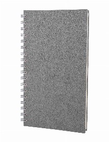 ELMADAĞ GRİ TARİHLİ SPİRALLİ AJANDA (17X24 CM) ELMADAĞ GRİ TARİHLİ SPİRALLİ AJANDA (17X24 CM)