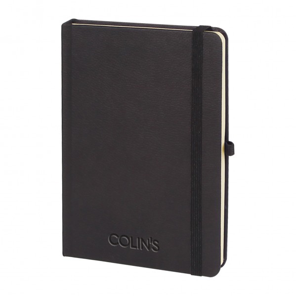 AKDERE SİYAH TARİHLİ AJANDA (15X21 CM)