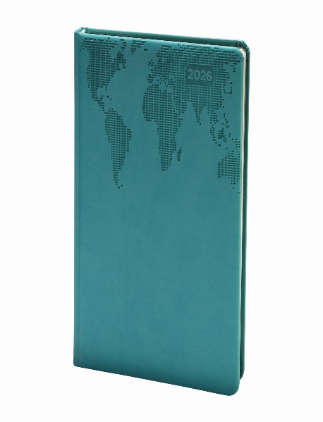 KOCATEPE TURKUAZ TARİHLİ AJANDA (17X24 CM) KOCATEPE TURKUAZ TARİHLİ AJANDA (17X24 CM)