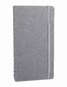 ANITTEPE GRİ TARİHLİ GİZLİ SPİRALLİ AJANDA (17X24 CM) ANITTEPE GRİ TARİHLİ GİZLİ SPİRALLİ AJANDA (17X24 CM)