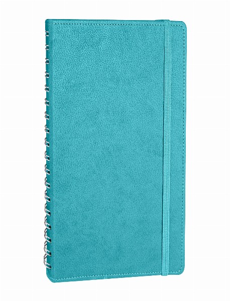 ANITTEPE TURKUAZ TARİHLİ GİZLİ SPİRALLİ AJANDA (17X24 CM)
