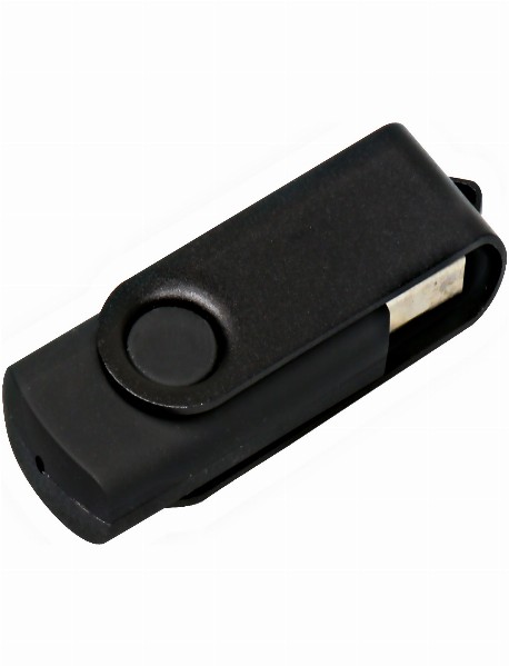 EŞREFOĞULLARI SİYAH DÖNER KAPAKLI USB BELLEK (32 GB)