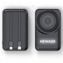 KÜÇÜKLER 10.000 MAH SİYAH MAGSAFE  ve  WIRELESS POWERBANK