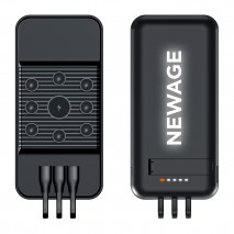 ÇİRİŞ 10.000 MAH SİYAH WIRELESS STANDLI POWERBANK