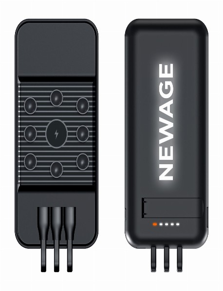 ÇİRİŞ 10.000 MAH SİYAH WIRELESS STANDLI POWERBANK