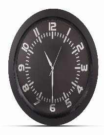 POSEIDON SİYAH PLASTİK KASA DUVAR SAATİ 350MM POSEIDON SİYAH PLASTİK KASA DUVAR SAATİ 350MM