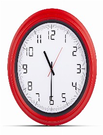 ATLAS KIRMIZI PLASTİK KASA DUVAR SAATİ (380MM) ATLAS KIRMIZI PLASTİK KASA DUVAR SAATİ (380MM)