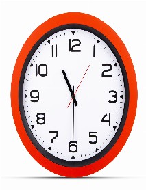 HERA TURUNCU PLASTİK KASA DUVAR SAATİ (350MM) HERA TURUNCU PLASTİK KASA DUVAR SAATİ (350MM)