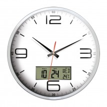 EUROPA917 ALÜMİNYUM METAL DUVAR SAATİ (350 MM)