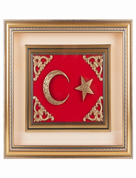 GÖKTÜRK AYYILDIZ KABARTMALI TABLO GÖKTÜRK AYYILDIZ KABARTMALI TABLO