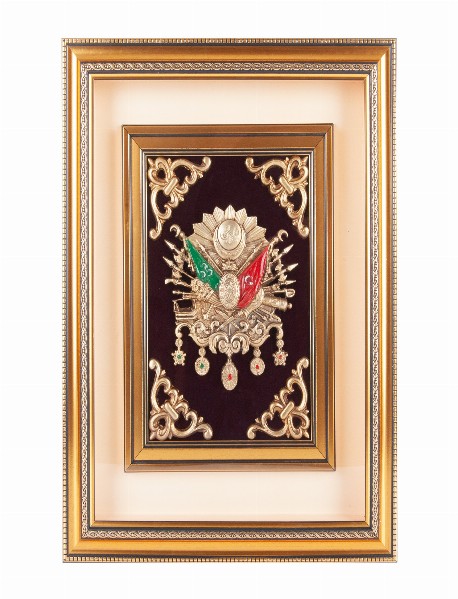DİVAN OSMANLI ARMASI KABARTMALI TABLO DİVAN OSMANLI ARMASI KABARTMALI TABLO