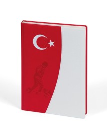 ATATÜRK TARİHSİZ DEFTER (17X24 CM)