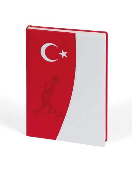 ATATÜRK TARİHSİZ DEFTER (17X24 CM)