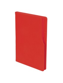 BAHÇELİEVLER KIRMIZI TARİHSİZ DEFTER (14,5X21 CM)