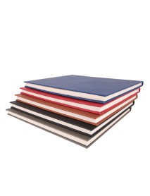 GİMAT KIRMIZI KARELİ TARİHSİZ DEFTER (19X25 CM)