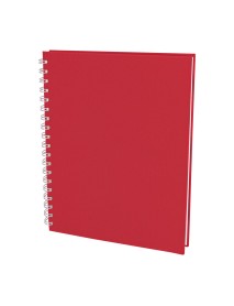 SEĞMENLER KIRMIZI KARELİ TARİHSİZ DEFTER (19X25 CM)