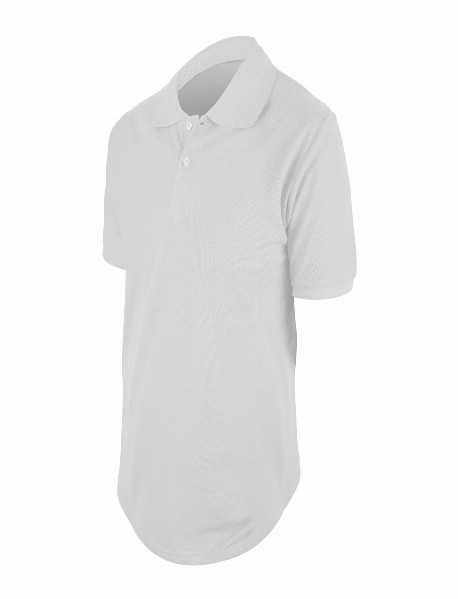 BEGONYA BEYAZ XL POLO YAKA TİŞÖRT