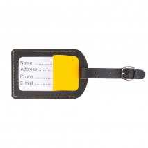 BAGAJ ETİKETİ SARI DERİ