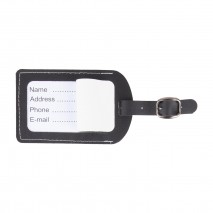 BAGAJ ETİKETİ BEYAZ DERİ