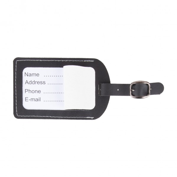 BAGAJ ETİKETİ BEYAZ DERİ