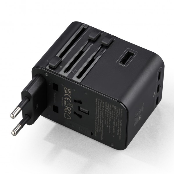 ARDIÇ SİYAH SEYAHAT ADAPTÖRÜ