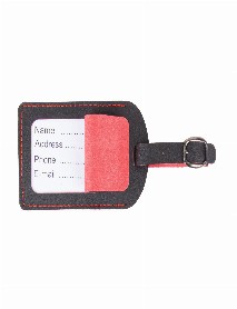 BAGAJ ETİKETİ KIRMIZI DERİ BAGAJ ETİKETİ KIRMIZI DERİ