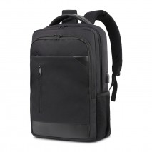 YÖRÜNGE SİYAH LAPTOP BÖLMELİ SIRT ÇANTASI