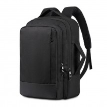 KEŞİF SİYAH LAPTOP BÖLMELİ SIRT ÇANTASI