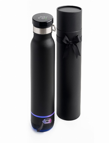 IHLARA SİYAH 650 ML DERECELİ HOPARLÖRLÜ TERMOS IHLARA SİYAH 650 ML DERECELİ HOPARLÖRLÜ TERMOS