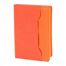 KORU TURUNCU TARİHSİZ DEFTER (15X21 CM)