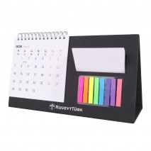 PM-02 POSTİTLİ ÜÇGEN  MASA TAKVİMİ