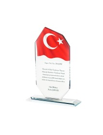 OSKAY KRİSTAL PLAKET