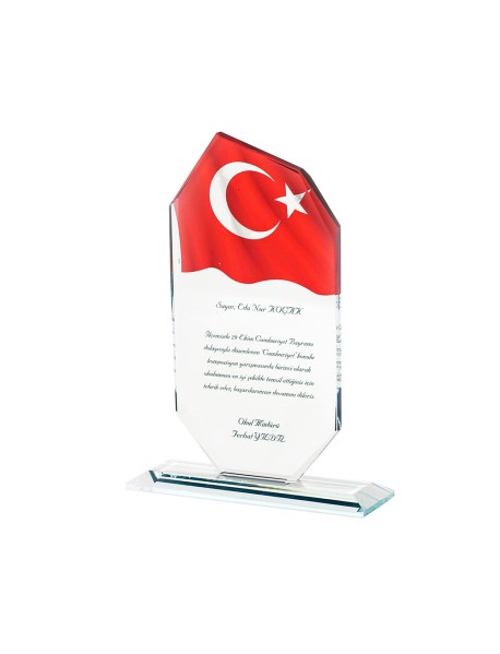 OSKAY KRİSTAL PLAKET