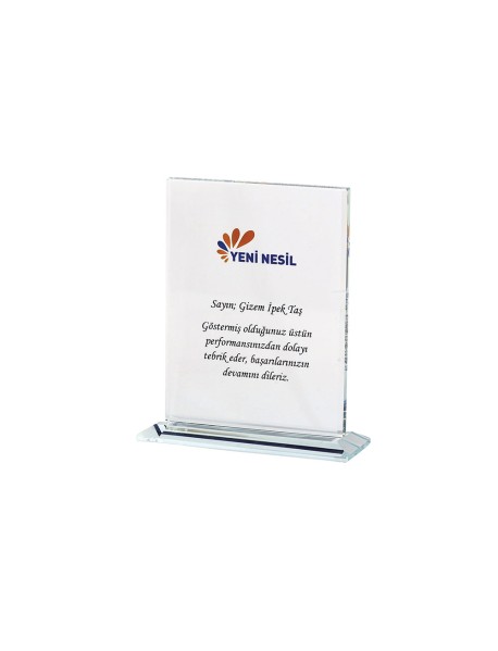 EFLANİ KRİSTAL PLAKET