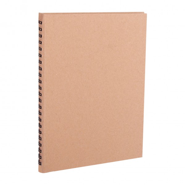 BASINEVLERİ KRAFT SPİRALLİ TARİHSİZ DEFTER (15X21 CM)