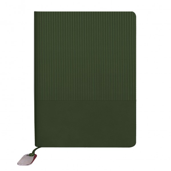 DİKMEN YEŞİL TARİHSİZ DEFTER (15X21 CM)