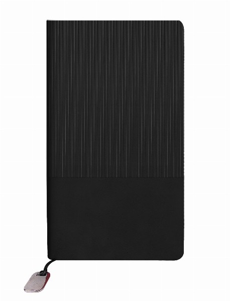 DİKMEN SİYAH TARİHSİZ DEFTER (15X21 CM)