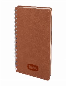 BATIKENT KAHVERENGİ SPİRALLİ TARİHSİZ DEFTER (15X21 CM) BATIKENT KAHVERENGİ SPİRALLİ TARİHSİZ DEFTER (15X21 CM)