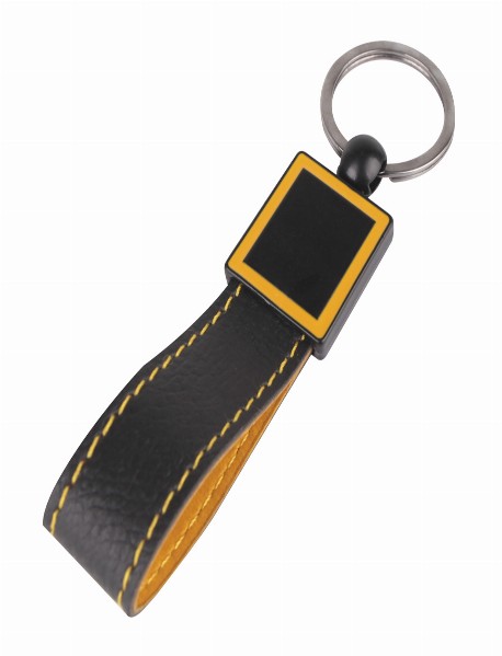 KAÇKAR SARI DERİ ANAHTARLIK