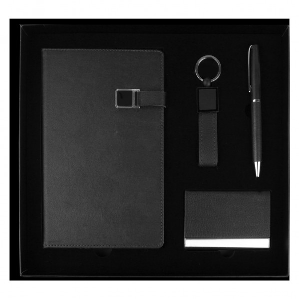 AYDINTEPE SİYAH HEDİYELİK SET