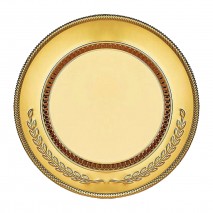 AYT-04 ALTIN YALDIZ İŞLEMELİ PLAKET TABAK AYT-04 ALTIN YALDIZ İŞLEMELİ PLAKET TABAK