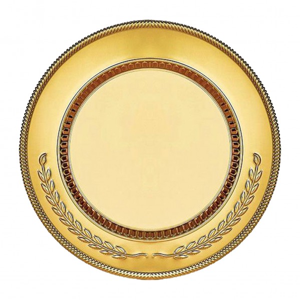 AYT-04 ALTIN YALDIZ İŞLEMELİ PLAKET TABAK