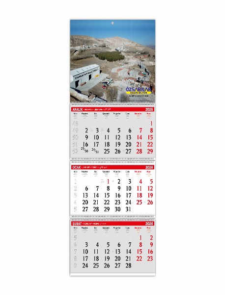 ALA-02 3 PARÇA SPİRALLİ GEMİCİ TAKVİMİ ALA-02 3 PARÇA SPİRALLİ GEMİCİ TAKVİMİ