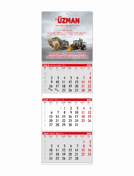 ALA-02 1 PARÇA SPİRALLİ GEMİCİ TAKVİMİ ALA-02 1 PARÇA SPİRALLİ GEMİCİ TAKVİMİ