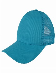 GELİNCİK TURKUAZ FİLELİ COTTON ŞAPKA