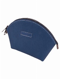 ERFELEK LACİVERT MAKYAJ ÇANTASI