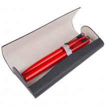 EMİRGAZİ KIRMIZI İKİLİ KALEM SETİ