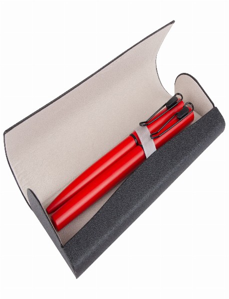 EMİRGAZİ KIRMIZI İKİLİ KALEM SETİ EMİRGAZİ KIRMIZI İKİLİ KALEM SETİ